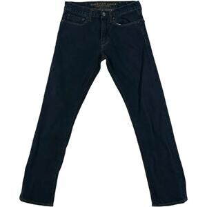 American Eagle Slim Jeans Men 28x30 Dark Wash Stretch Denim Mid Rise Casual
